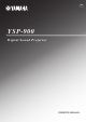 Yamaha YSP-900BL Owner's Manual