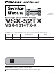Pioneer 1014TX-K - THX Select A/V Receiver Service Manual