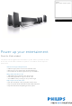 Philips HTS3544 Specifications