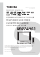 Toshiba MW27H63 Service And Owner's Manual