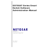 Netgear GS724AT - ProSafe Gigabit Smart Switch Software Administration Manual