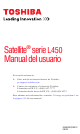 Toshiba L450 EZ1543 - Satellite - Core 2 Duo 2.2 GHz Manual Del Usuario