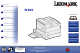 Lexmark 12B0104 - W 820 B/W Laser Printer Troubleshooting