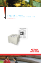 Xerox 3400N - Phaser B/W Laser Printer Network Manual