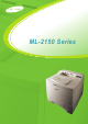 Samsung ML 2150 - B/W Laser Printer User Manual
