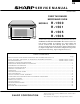 Sharp R-1505F Service Manual