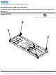 NEC NP-M260W Installation And Assembly Manual