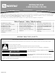 Maytag MFI2569VEB - 25.0 cu. Ft. Refrigerator User Instructions