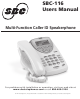 SBC SBC-116 User Manual