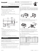 Honeywell RTH1120 Installation And User Manual