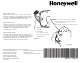 Honeywell RTH5100B1009 Removal Manual