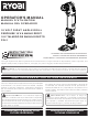 Ryobi P241 Operator's Manual