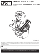 Ryobi P3200 Manuel D'utilisation