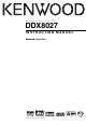 KENWOOD DDX8027 Instruction Manual