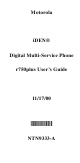 Motorola R750 User Manual