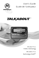 Motorola TalkAbout T10 User Manual