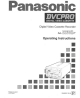 Panasonic AJ-D230H Operating Instructions Manual