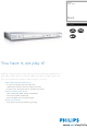 Philips DVP642 Specifications