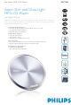 Philips XX-EXP7361/00C Specificationsl