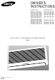 Samsung AM14A1E07 Owner's Instructions Manual