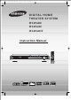 Samsung HT-DS403T Instruction Manual
