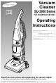 Samsung SU2911 Operating Instructions Manual