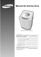 Samsung WA1034D0 Manual De Instruccions