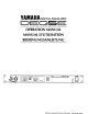 Yamaha DEQ5E Operation Manual