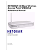 Netgear WG602 - 54 Mbps Wireless Access Point Reference Manual
