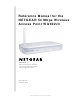 Netgear WG602 - 54 Mbps Wireless Access Point Reference Manual