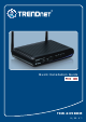 TRENDnet TEW-635BRM - Wireless Router Quick Installation Manual