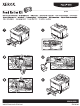 Xerox 3600DN - Phaser B/W Laser Printer Installation Instructions