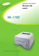 Samsung ML-1750 Manual Del Usuario