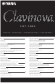 Yamaha Clavinova CGP-1000 Data List