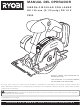 Ryobi P500 Manual Del Operador