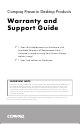 Compaq Presario 6500 - Desktop PC Support Manual