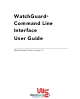Watchguard V10 Command Line Interface Manual