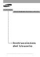 Samsung CL-25M2MQ Instrucciones Del Usuario