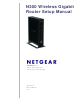 Netgear WNR3500Lv1 Setup Manual