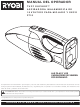 Ryobi Tuff Sucker P710 Manual Del Operador