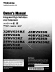 Toshiba 46RV525RZ Owner's Manual
