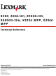 Lexmark 34S0109 - E 260dt B/W Laser Printer Reference