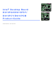 Intel D915PGNL - Desktop Board Motherboard Product Manual