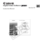 Canon ELURA 100 - Camcorder - 1.3 MP Instruction Manual