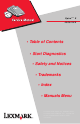 Lexmark 43J3400 - Optra S 2455 B/W Laser Printer Service Manual