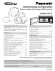 Panasonic NNSD297 - MICROWAVE OVEN 2.0CF Instrucciones De Operación