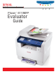 Xerox 6110MFP - Phaser Color Laser Evaluator Manual