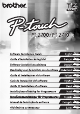 Brother PT2700 - P-Touch B/W Thermal Transfer Printer User Manual
