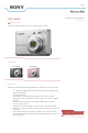 Sony Cyber-shot DSC-S930B Technical Specifications
