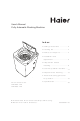 Haier HWM65-728 User Manual